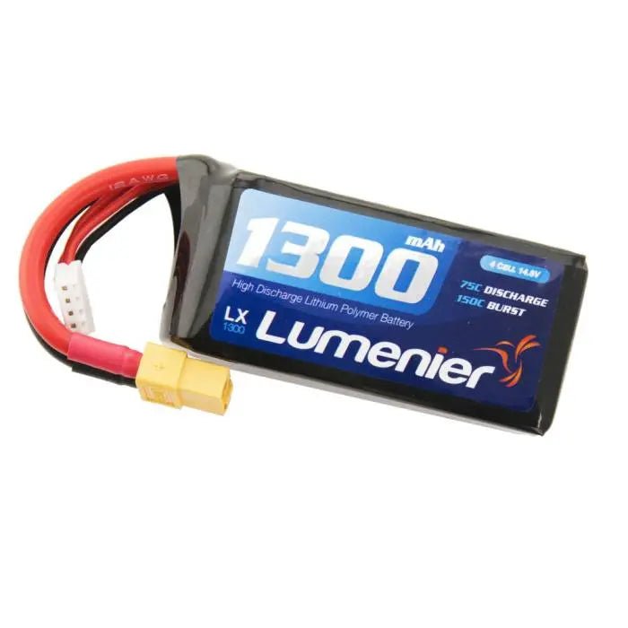 Lumenier 1300mAh 4s 75c Lipo Battery (XT60)