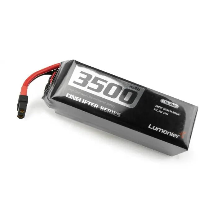 Lumenier 3500mAh 6S 120c CineLifter LiPo Battery XT60