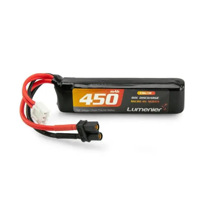 Lumenier 450mAh 2S 80c Micro HV LiPo Battery XT30