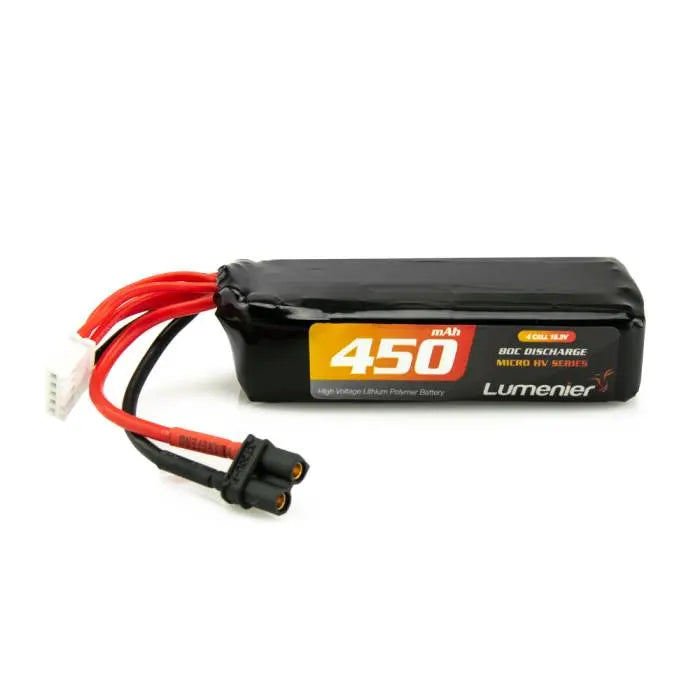 Lumenier 450mAh 4S 80c Micro HV LiPo Battery (XT-30)