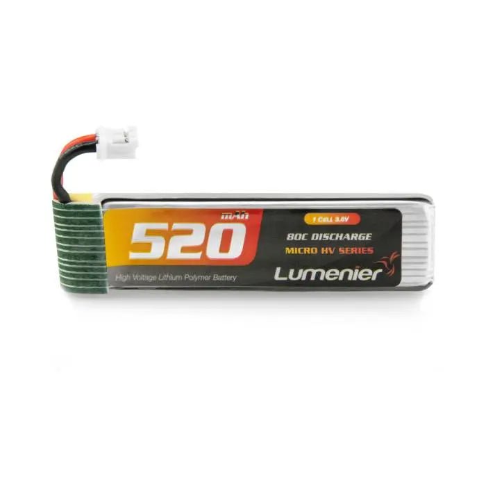 Lumenier 520mAh 1S 80c Micro HV LiPo Battery JST-2.0PXH