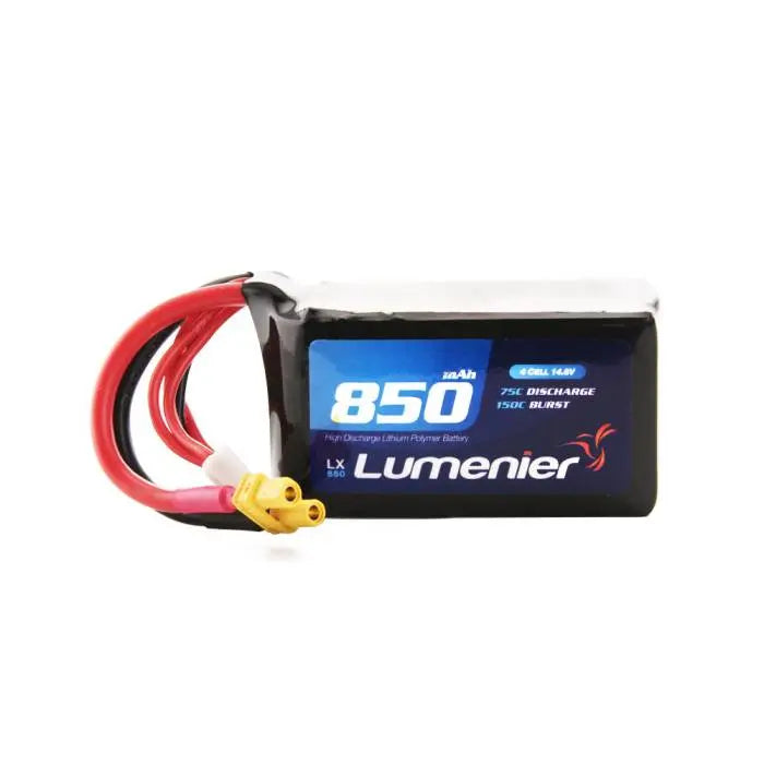 Lumenier 850mAh 4s 75c LiPo Battery (XT-30)