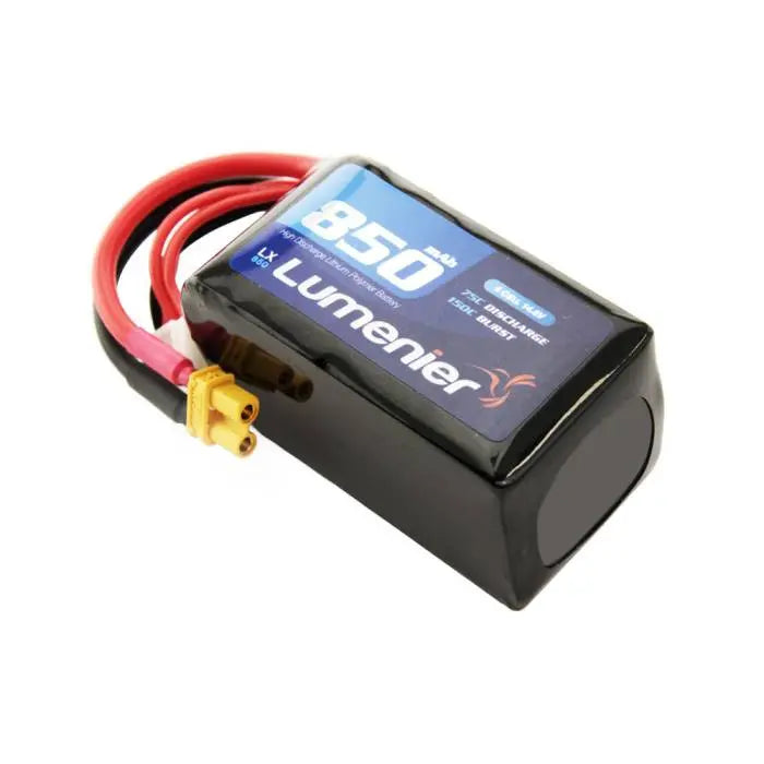 Lumenier 850mAh 4s 75c LiPo Battery (XT-30)