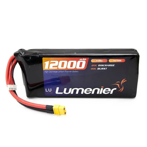 LUMENIER Battery Lumenier 12000mAh 4s 20c Lipo Battery