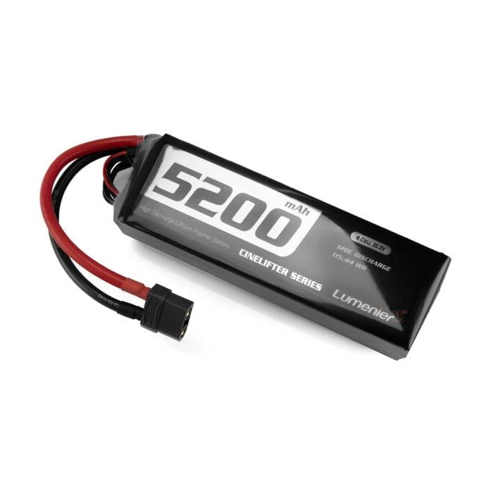 LUMENIER Battery Lumenier 5200mAh 6S 120c CineLifter LiPo Battery - XT90