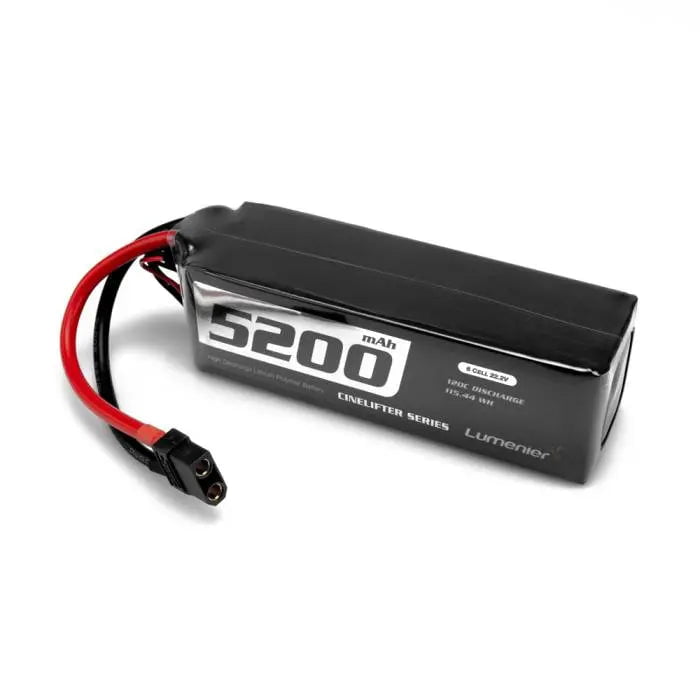 LUMENIER Battery Lumenier 5200mAh 6S 120c CineLifter LiPo Battery - XT90