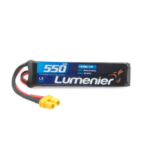 LUMENIER Battery Lumenier 550mAh 2s 80c Lipo Battery (XT-30)