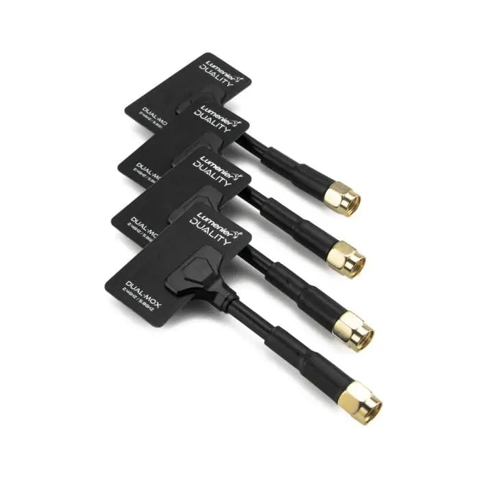 LUMENIER Antenna Lumenier Duality DUAL-MOX HD 2.4/5.8GHz Dual-Band High-Gain Antenna Combo (4pcs)