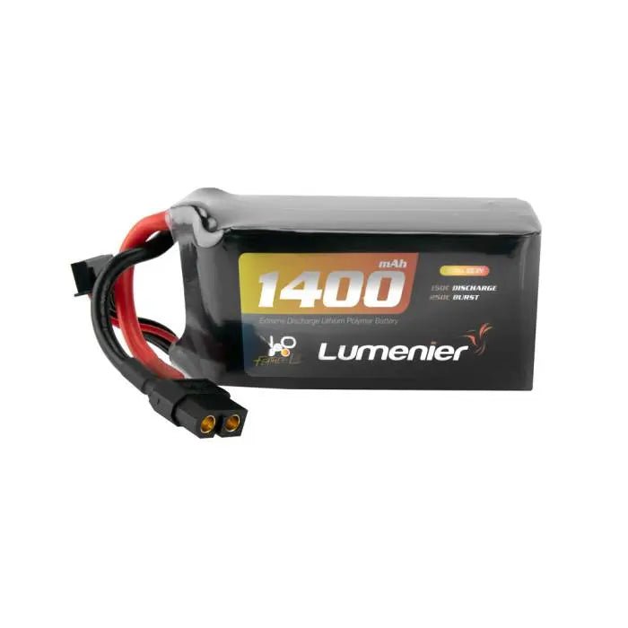 LUMENIER Battery Lumenier N2O Feather-Lite 1400mAh 6S 150c LiPo Battery - XT-60