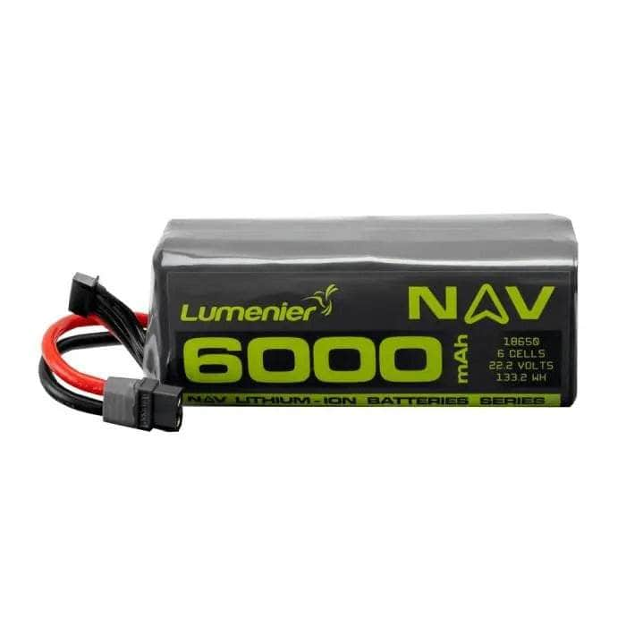 LUMENIER Battery Lumenier NAV 22.2V 6S 18650 6000mAh 10C Li-Ion Battery - XT60