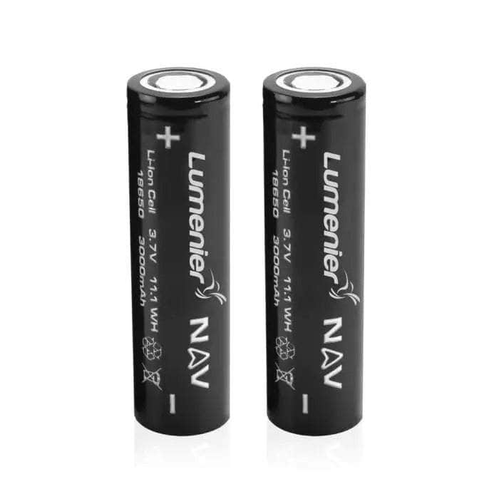 LUMENIER Battery Lumenier NAV 3000mAh 18650 Li-Ion Battery 2 Pack