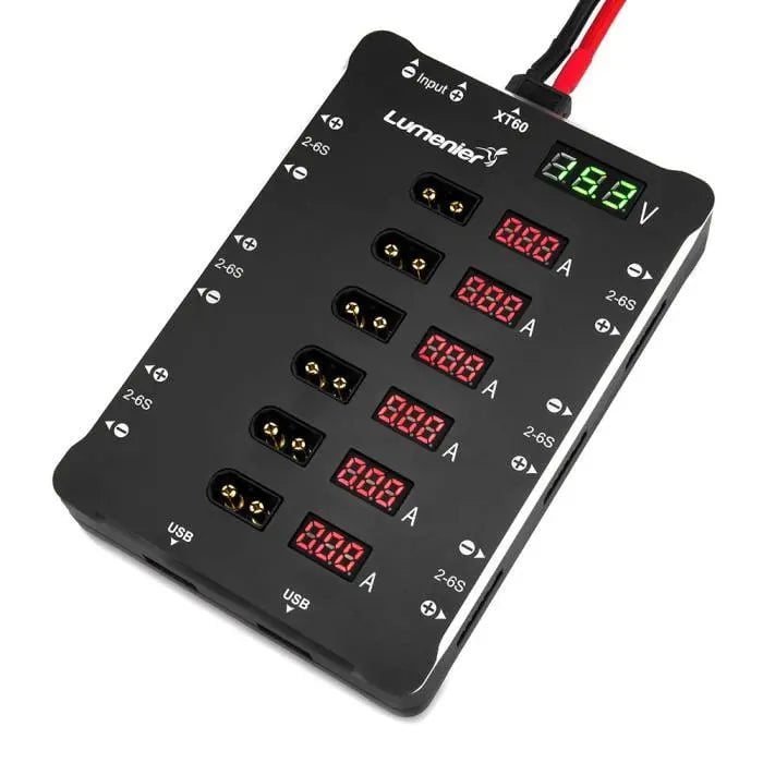 LUMENIER Charger ACC Lumenier ParaGuard PRO - Safe Parallel Charging Board (XT-60 - 6 Port)