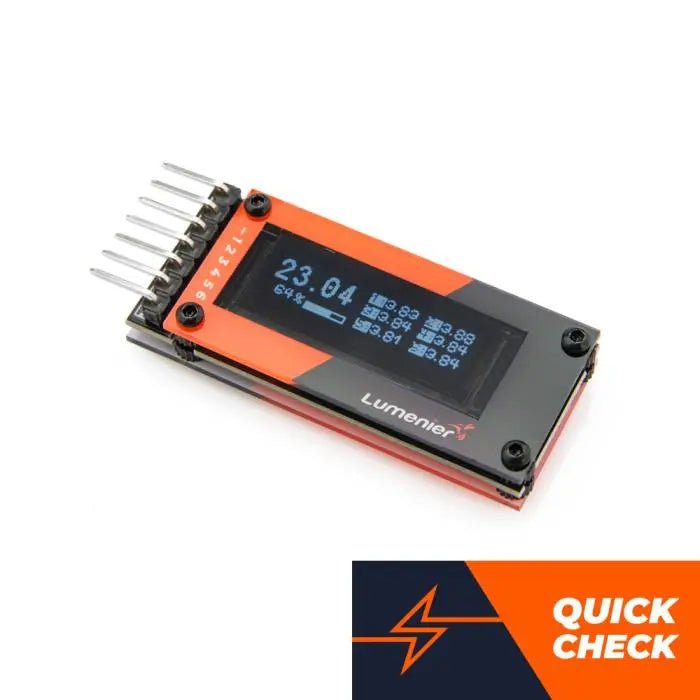 LUMENIER Charger ACC Lumenier Quick Check - Battery Cell Checker 1-6s (OLED Screen)