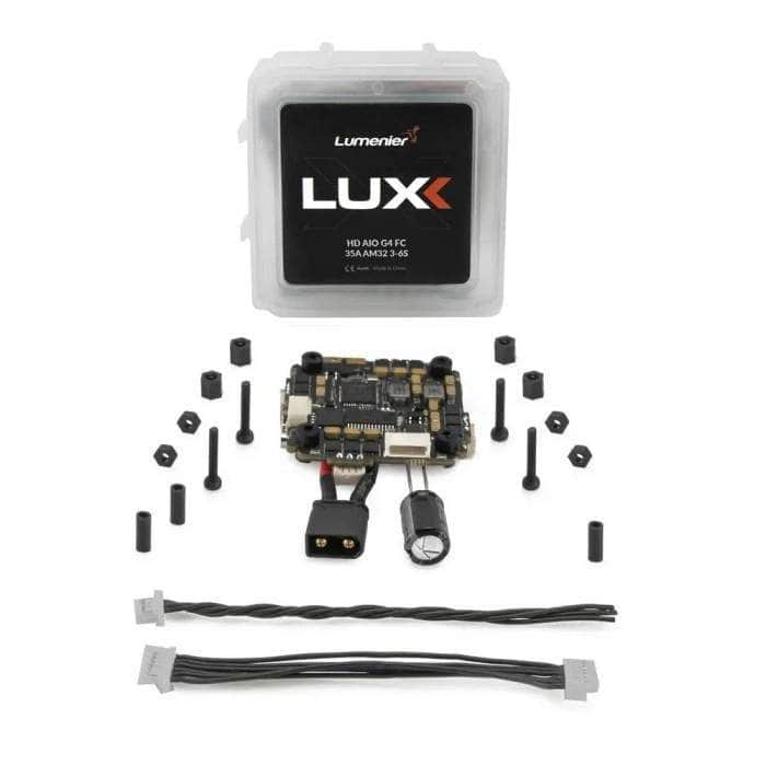 Lumenier LUX HD G4 AIO Whoop/Toothpick Flight Controller (w/ 35A AM32 4in1 ESC) - Solderless