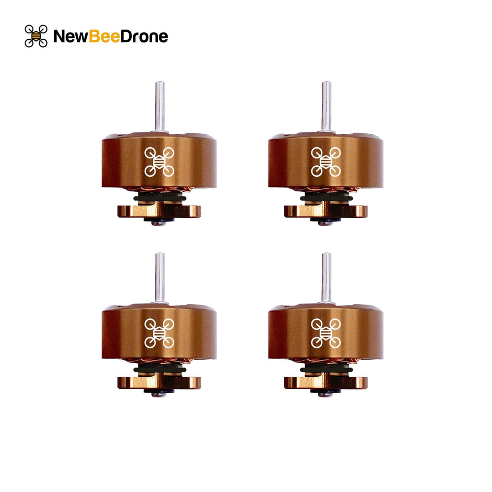 NewBeeDrone Drone Motors NewBeeDrone 0802 14000KV Brushless Motors - Unibell Espresso Edition (Set of 4)