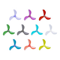 NewBeeDrone Drone Propellers NewBeeDrone Azi (Tri Blade) Micro Propellers 31mm - 1.0mm Shaft (Set of 4)