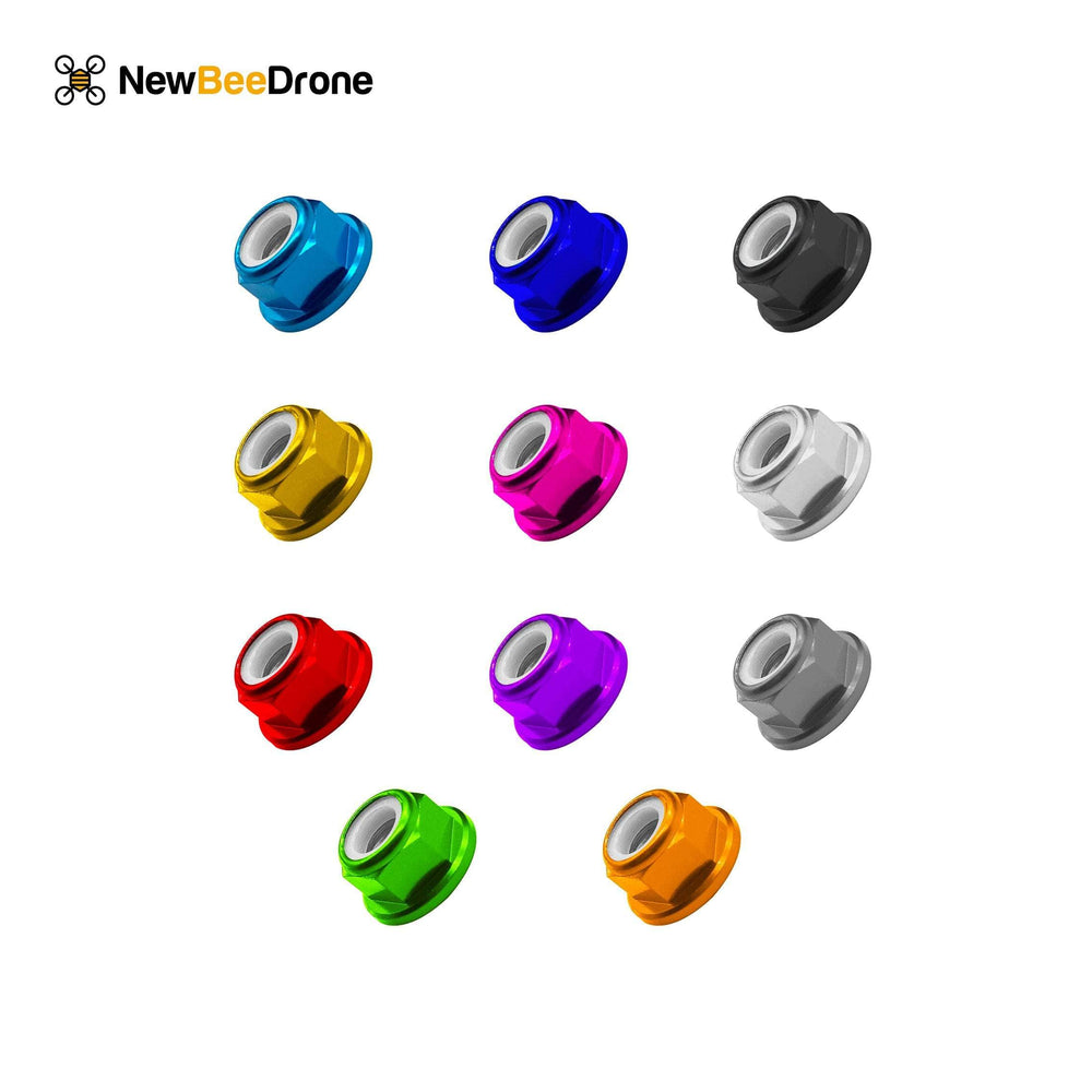 NewBeeDrone Drone Frames NewBeeDrone M5 Flanged Motor Lock Nut Various Colors/Propnut