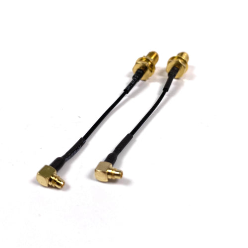 NewBeeDrone Antennas NewBeeDrone MMCX to SMA Extensions 90 Degree MMCX 2-Pack