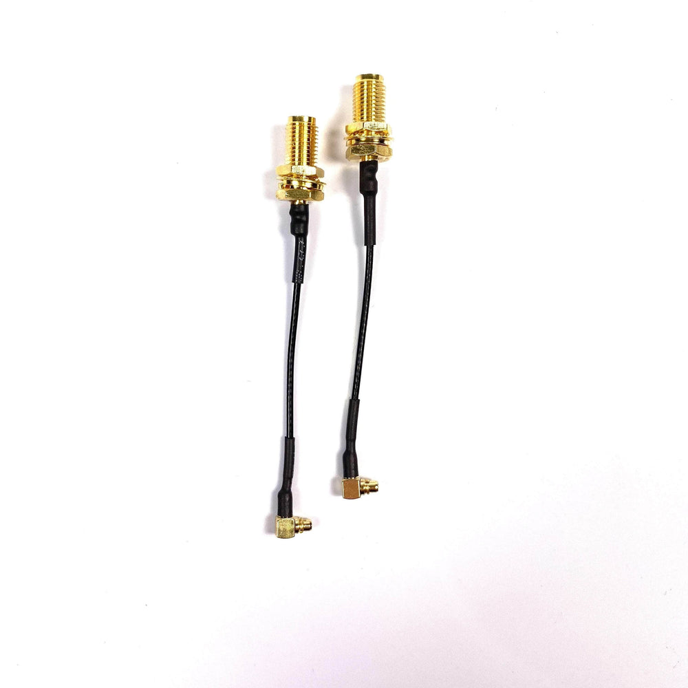 NewBeeDrone Antennas NewBeeDrone MMCX to SMA Extensions 90 Degree MMCX 2-Pack