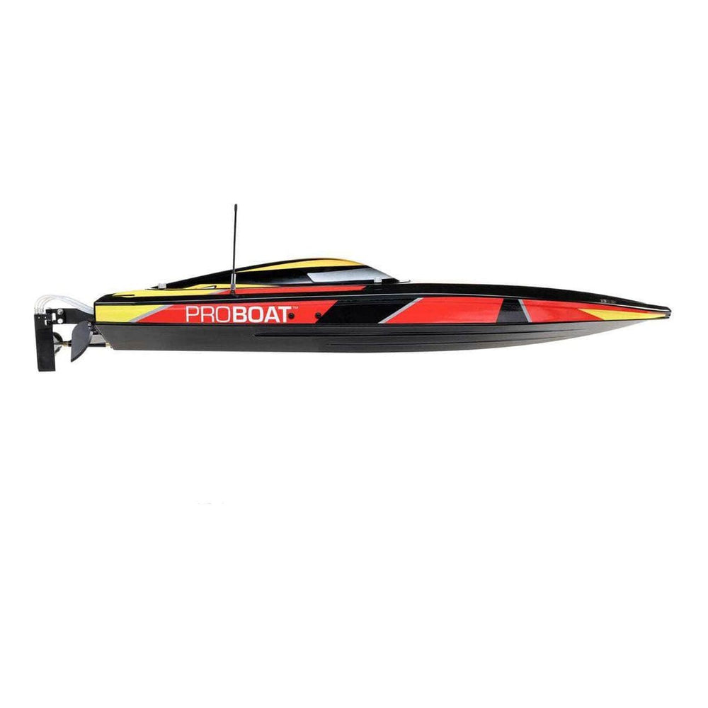 PRB08032V2T1, Pro Boat Sonicwake 36" Self-Righting RTR Deep-V Brushless Boat (Black) w/Spektrum SLT3 2.4GHz Radio