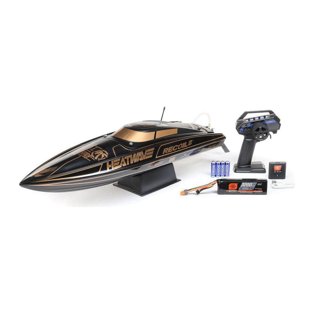 PRB08041, Pro Boat Recoil 2 26" Brushless Deep-V RTR Self-Righting RTR Boat (Heatwave/Shreddy) w/2.4GHz Radio System