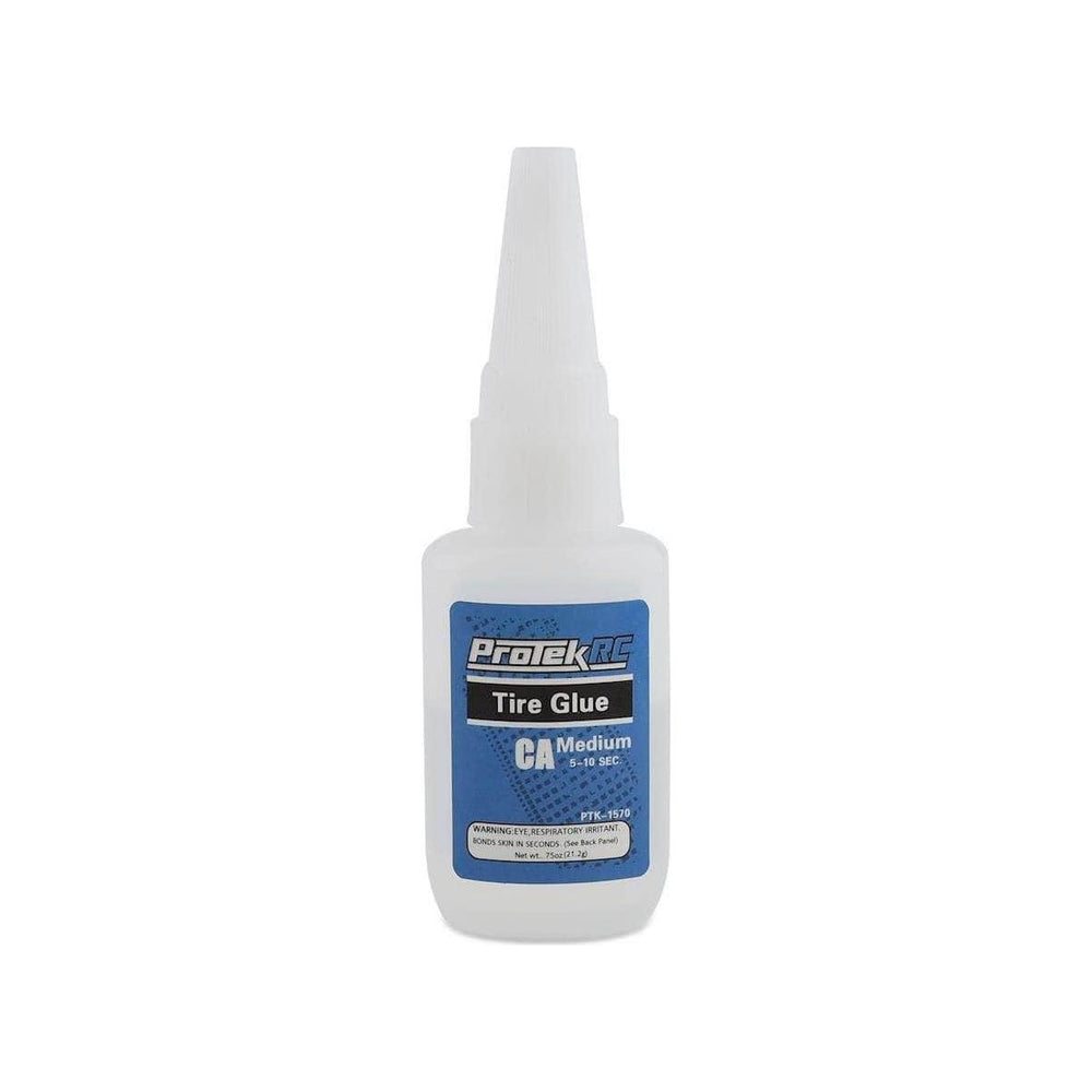 PTK-1570, ProTek RC CA Tire Glue w/Glue Tip (Medium) (0.75oz)