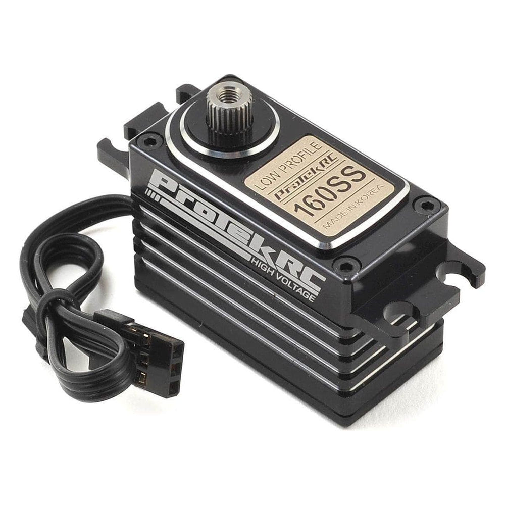 PTK-160SS, ProTek RC 160SS Low Profile Super Speed Metal Gear Servo High Voltage/Metal Case