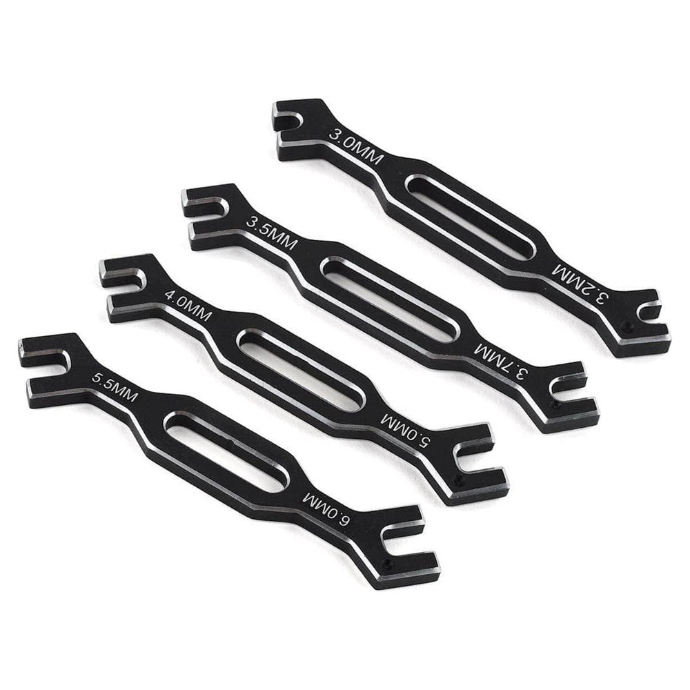 PTK-2034, ProTek RC Aluminum Turnbuckle Wrench Set  (3, 3.2, 3.5, 3.7, 4, 5, 5.5 & 6mm)