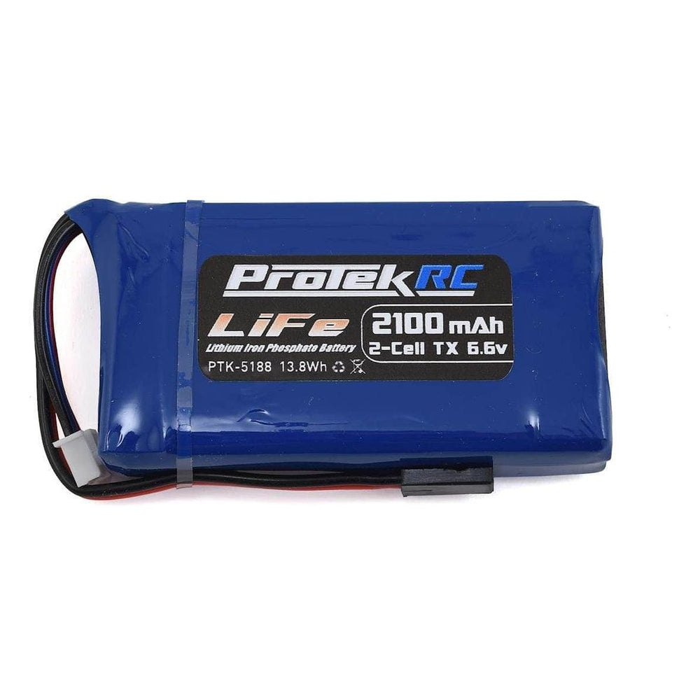 PTK-5188, ProTek RC LiFe Futaba Transmitter Battery Pack (6.6V/2100mAh)