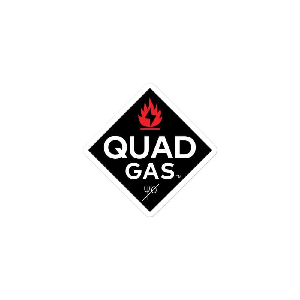 Quad Gas Logo Sticker (Print on Demand) - Choose 3"/4"/5.5"