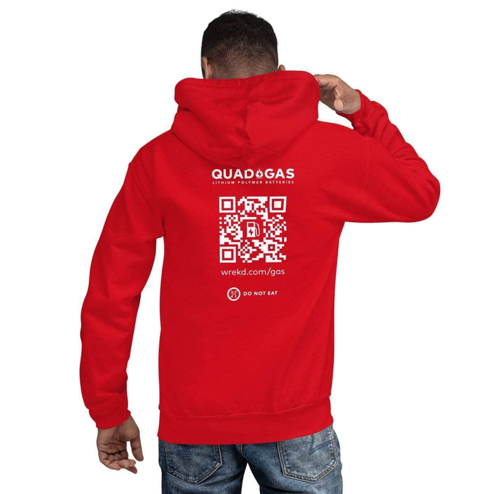 Quad Gas Red Unisex Hoodie