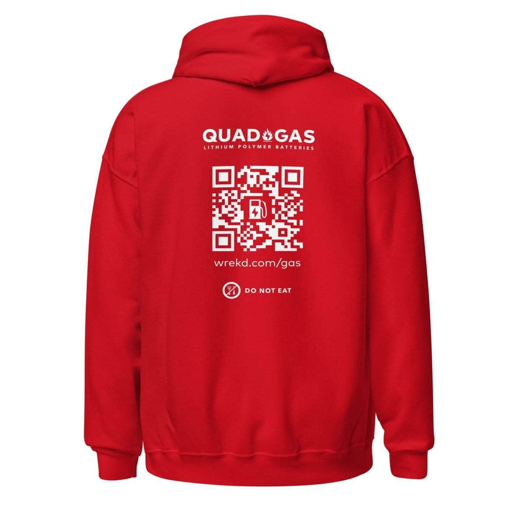 Quad Gas Red Unisex Hoodie