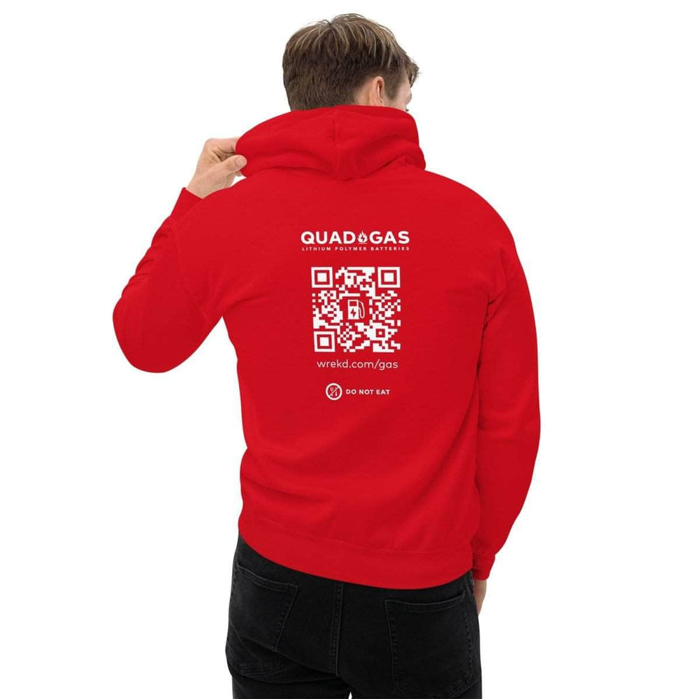 Quad Gas Red Unisex Hoodie