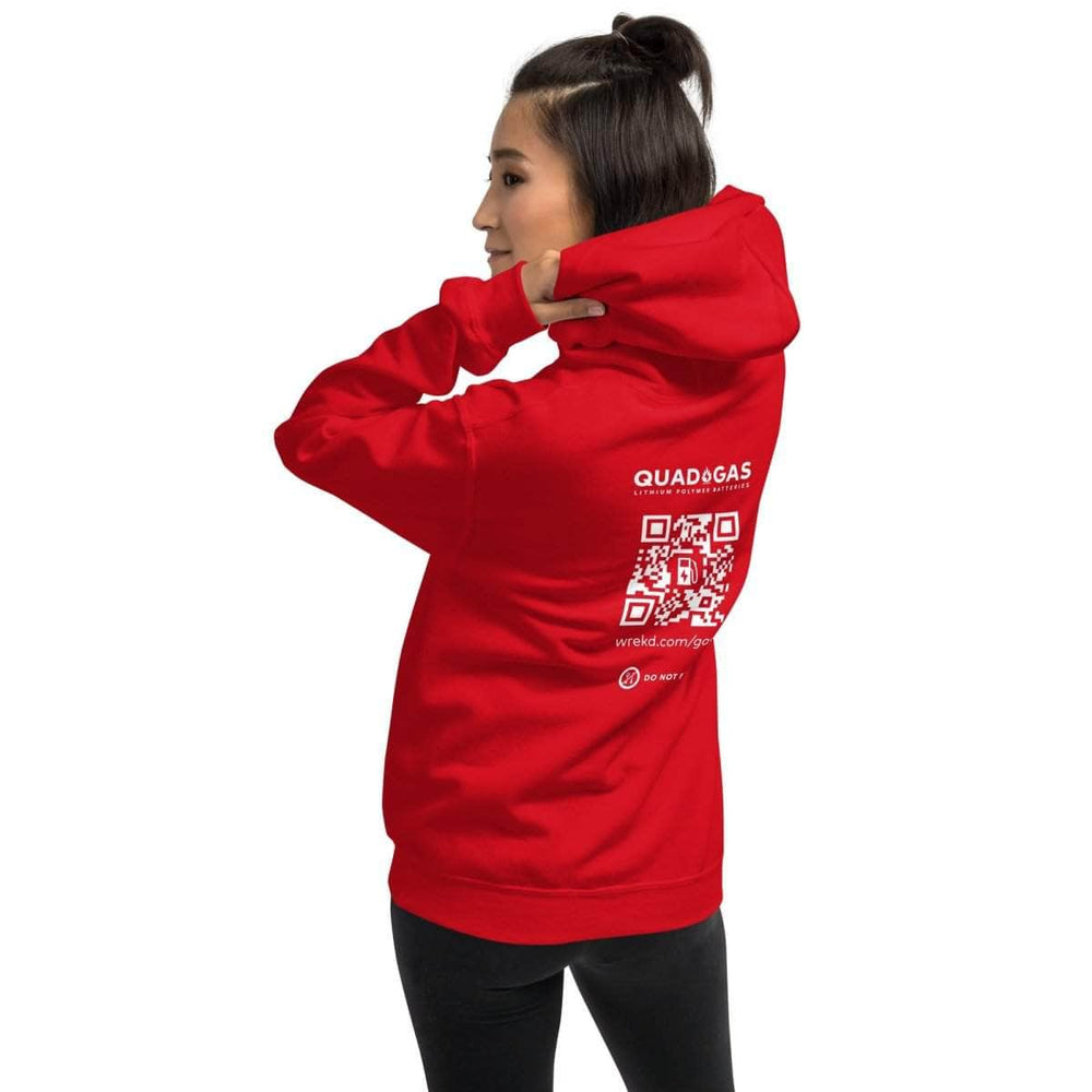 Quad Gas Red Unisex Hoodie