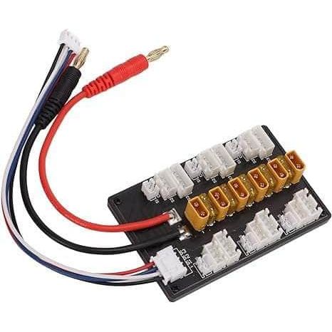 RaceDayQuads Charger ACC Parallel Charging Board 4mm Banana Plug 1-3S Battery