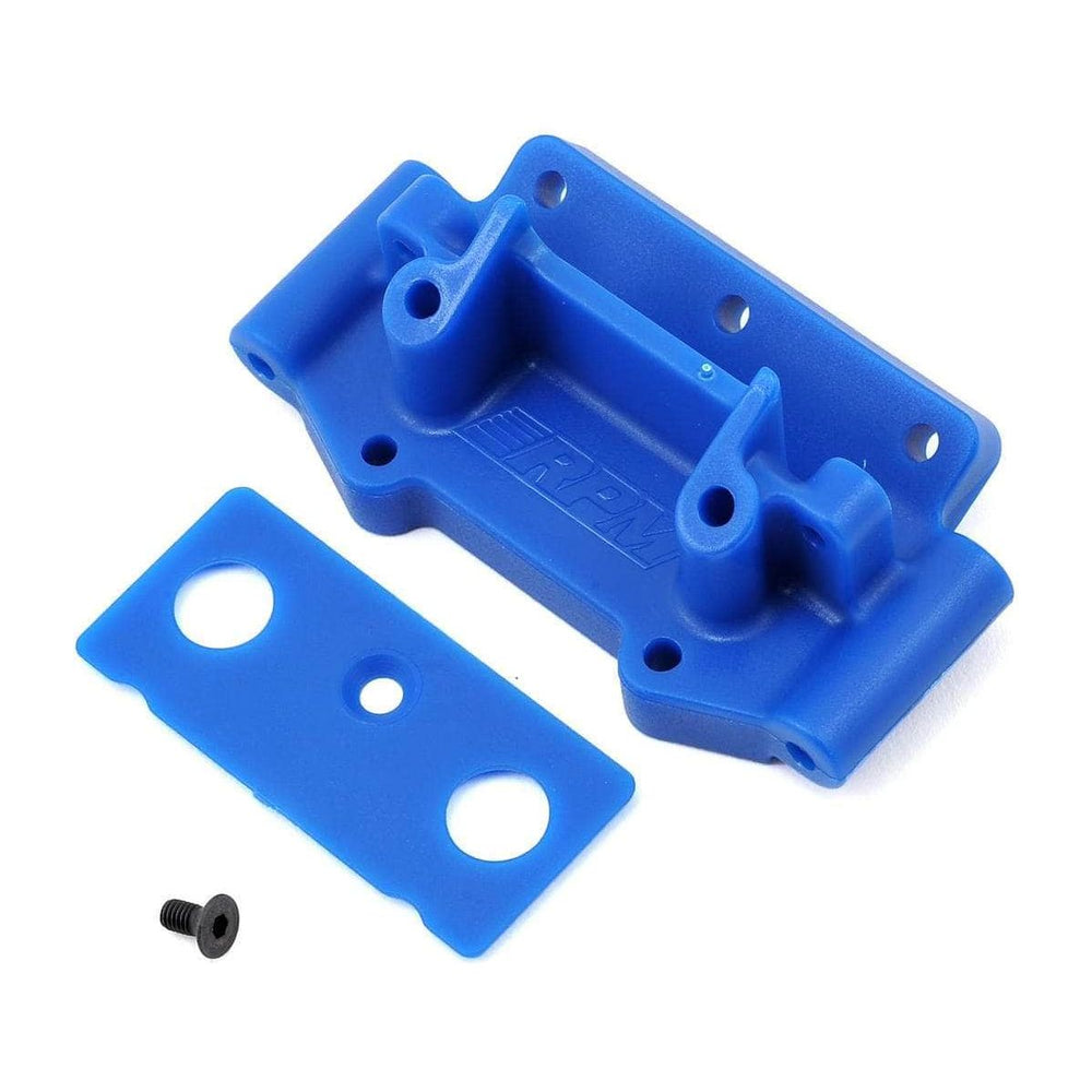 RPM73755, RPM Traxxas 2WD Front Bulkhead (Blue)