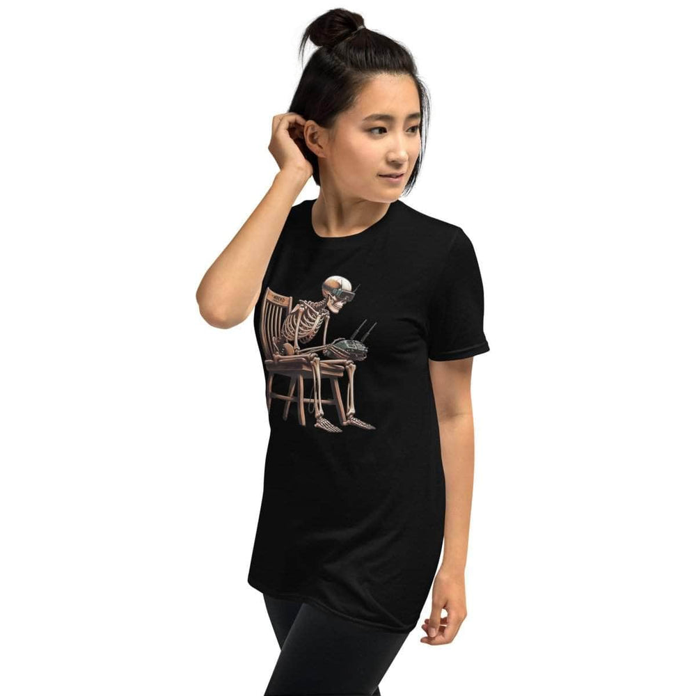 Skeleton FPV Unisex Graphic Tee by WREKD Co. - Choose Size