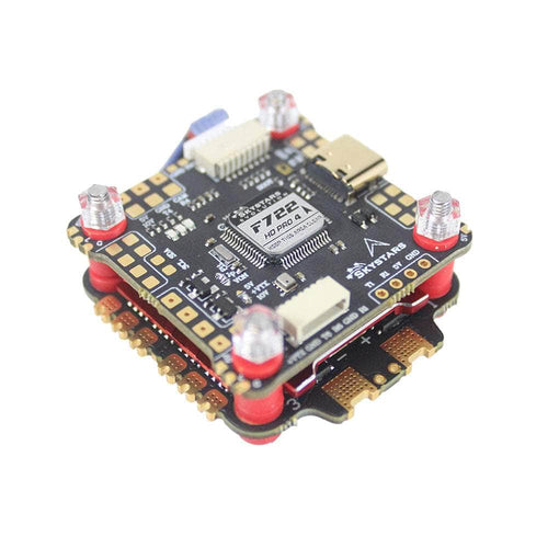 SKYSTARSRC Stack SkyStarsRC F722 HD PRO4 3-6S 30x30 Stack/Combo (F722 FC / KM60 AM-32 32Bit 60A 4in1 ESC) - MPU6000