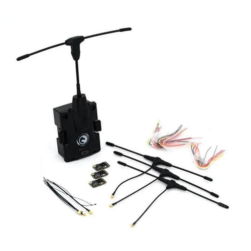 TBS RC TX Starter Combo Kit TBS Crossfire TX V2 Micro 900MHz RC Transmitter Module - Black