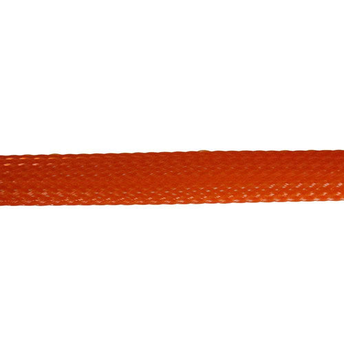 TECHFLEX Hardware Dark Orange RDQ 3/8'' x 2ft. Braided Mesh Wire Wrap for ESC and Motor Wires