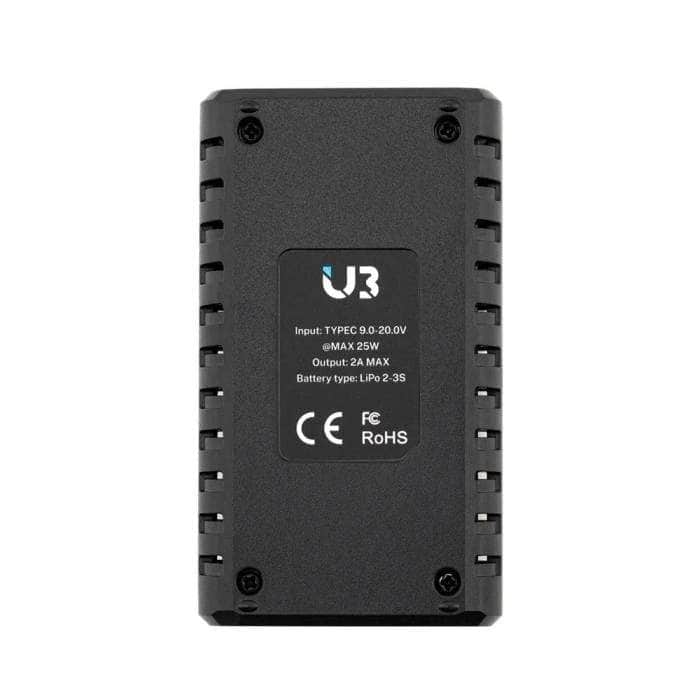 ToolkitRC U3 25W 2-3S USB-C Balance LiPo Charger