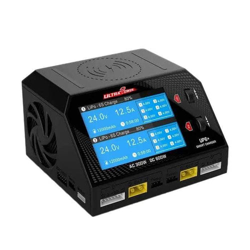 ULTRAPOWER Charger (AS-IS) UltraPower UP6+ 300W 16A 1-6S LiPo/LiHV Dual Channel AC/DC Smart Charger (NO CABLES)