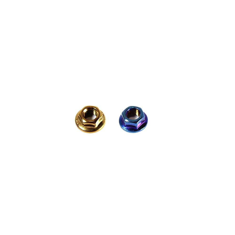 M5 Custom Low Profile Prop Nut w/ Flange (4PCS) - Choose Your Color