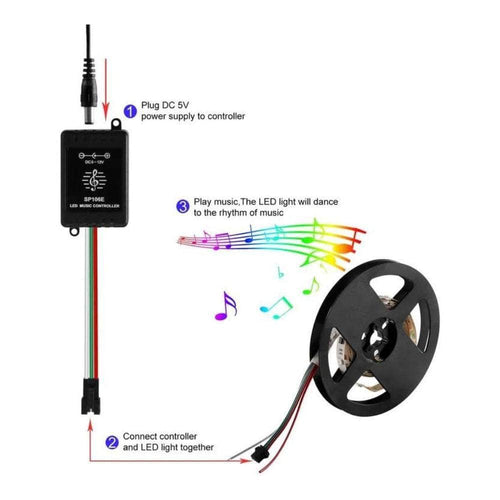 weBLEEDfpv GATES & ACCESSIORES DIY - weBLEEDfpv SP106E LED Sound Controller