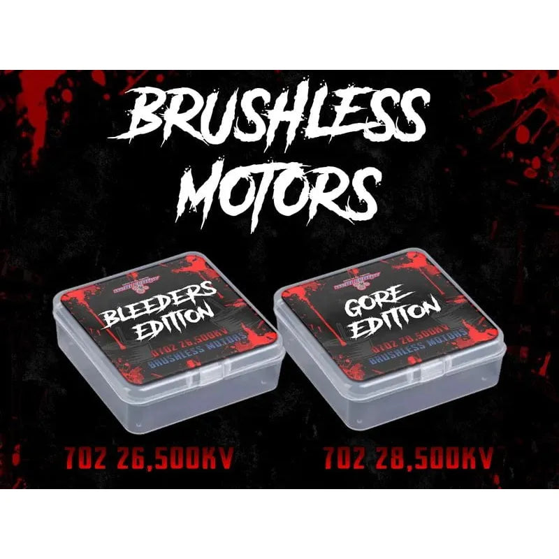 weBLEEDfpv MOTORS weBLEEDfpv 0702 SPECIAL EDITION BRUSHLESS MOTORS SET OF (4 MOTORS)