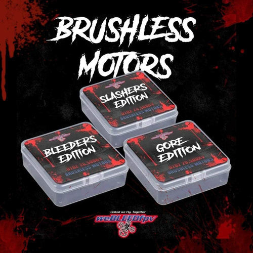 weBLEEDfpv MOTORS weBLEEDfpv 0702 SPECIAL EDITION BRUSHLESS MOTORS SET OF (4 MOTORS)