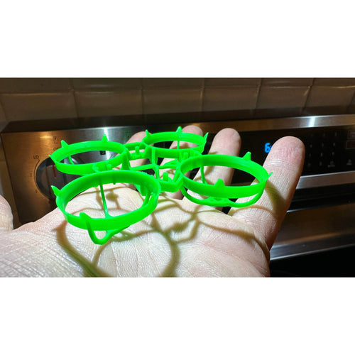 weBLEEDfpv FRAMES GREEN weBLEEDfpv x Fractal Engineering The Crown FPV 65mm Whoop Frame