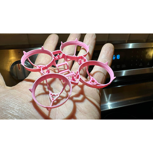 weBLEEDfpv FRAMES PINK weBLEEDfpv x Fractal Engineering The Crown FPV 65mm Whoop Frame