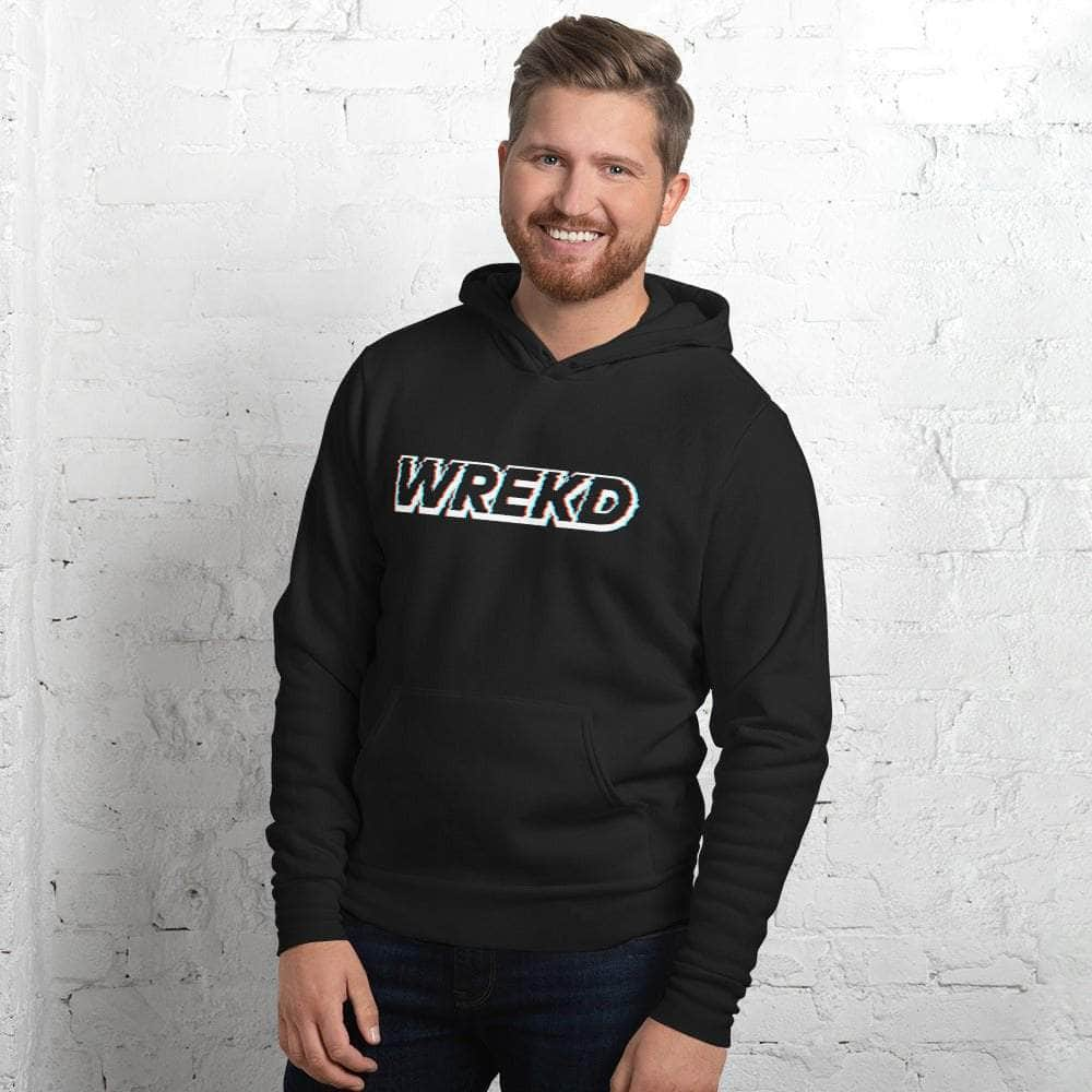 WREKD Analog OSD Unisex Logo Hoodie