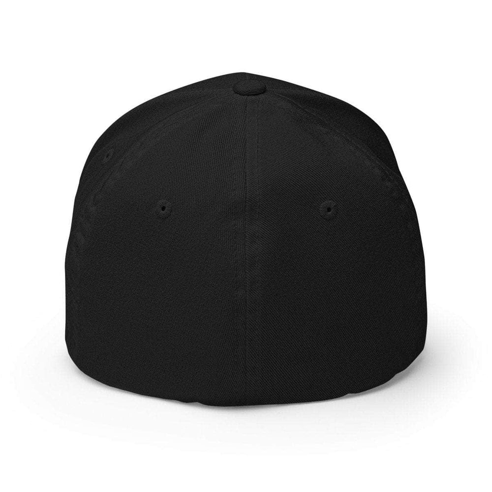 WREKD Black on Black 3D Embroidered Structured Twill Cap